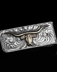 Longhorn Money Clip, Two Colors