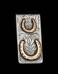 Dual Horseshoe Money Clip