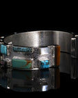 Art Deco Stone Cuff Bracelet