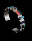 Art Deco Stone Cuff Bracelet
