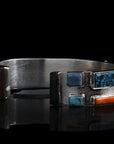 Art Deco Stone Cuff Bracelet