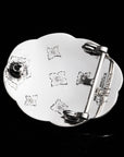 Flower Garden Belt Buckles Comstock Heritage